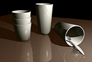 Smooth Water Glass & Tumbler